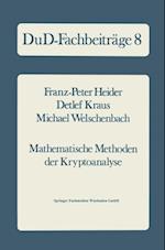 Mathematische Methoden der Kryptoanalyse