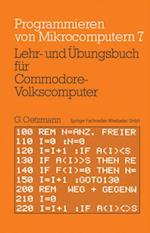 Lehr- und Übungsbuch für Commodore-Volkscomputer