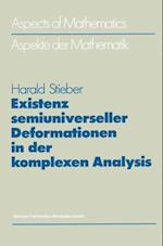 Existenz semiuniverseller Deformationen in der komplexen Analysis