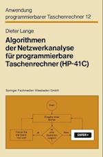 Algorithmen der Netzwerkanalyse für programmierbare Taschenrechner (HP-41C)