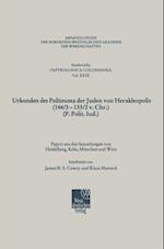 Urkunden des Politeuma der Juden von Herakleopolis (144/3–133/2 v. Chr.) (P. Polit. Iud.)