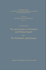 epistrategos in Ptolemaic and Roman Egypt