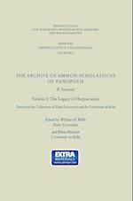 Archive of Ammon Scholasticus of Panopolis