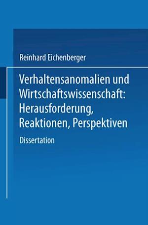 Verhaltensanomalien und Wirtschaftswissenschaft