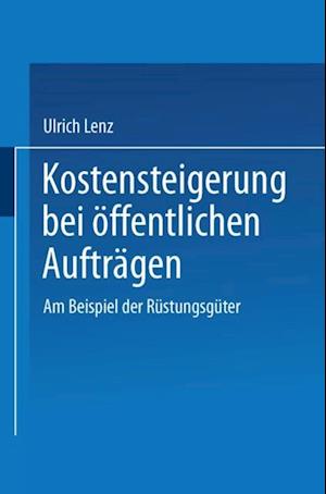 Kostensteigerungen bei öffentlichen Aufträgen