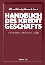 Handbuch des Kreditgeschäfts