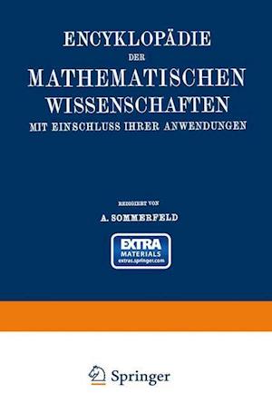 Encyklopädie der mathematischen Wissenschaften mit Einschluss ihrer Anwendungen