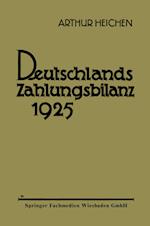 Deutschlands Zahlungsbilanz 1925