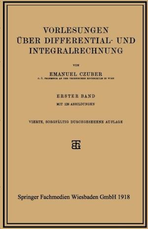 Vorlesungen über Differential- und Integralrechnung