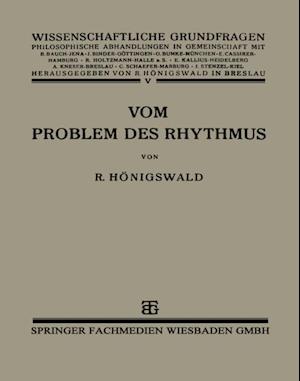 Vom Problem des Rhythmus