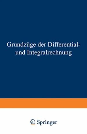 Grundzüge der Differential- und Integralrechnung