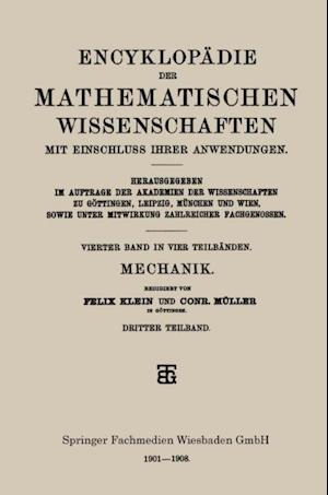 Encyklopädie der Mathematischen Wissenschaften mit Einschluss ihrer Anwendungen