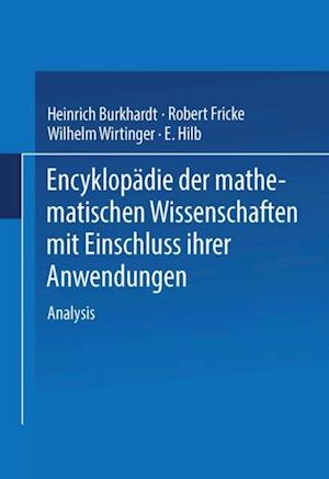 Encyklopädie der Mathematischen Wissenschaften mit Einschluss ihrer Anwendungen