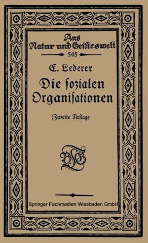 Die Sozialen Organisationen