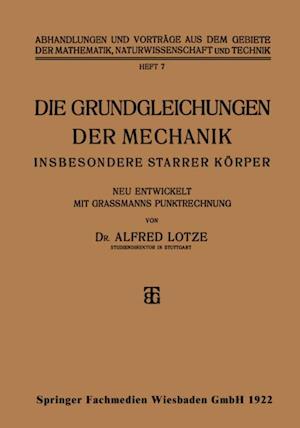 Die Grundgleichungen der Mechanik