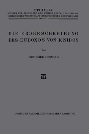 Die Erdbeschreibung des Eudoxos von Knidos