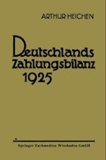 Deutschlands Zahlungsbilanz 1925