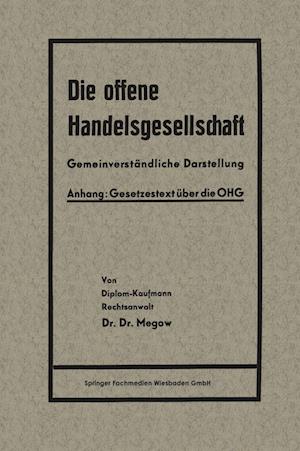 Die offene Handelsgesellschaft (OHG)