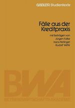 Fälle aus der Kreditpraxis