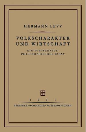 Volkscharakter und Wirtschaft