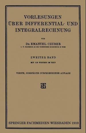 Vorlesungen Über Differential- und Integralrechnung