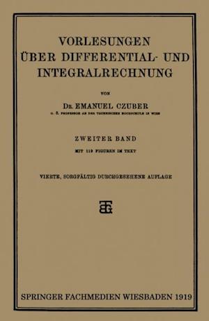 Vorlesungen Über Differential- und Integralrechnung