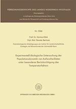 Experimentell-ökologische Untersuchung der Populationsdynamik von Aufwuchsciliaten unter besonderer Berücksichtigung des Temperaturfaktors