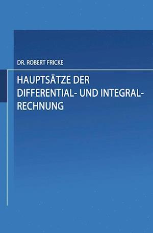 Hauptsätze der Differential- und Integral-Rechnung