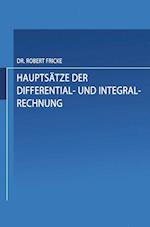 Hauptsätze der Differential- und Integral-Rechnung