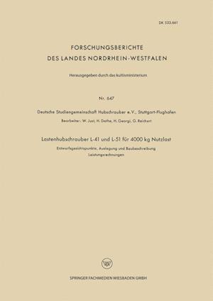 Lastenhubschrauber L-41 und L-51 für 4000 kg Nutzlast