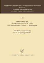 Einfluß der Vorgarndrehung auf die Gespinsteigenschaften