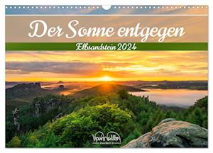 Der Sonne entgegen ¿ Elbsandstein (Wandkalender 2024 DIN A3 quer)