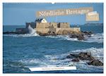 Nördliche Bretagne Die Küste von Penthièvre (Wandkalender 2024 DIN A2 quer)