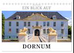 Ein Blick auf Dornum (Tischkalender 2024 DIN A5 quer)