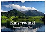 Kaiserwinkl - Sommerbilder aus Tirol (Wandkalender 2024 DIN A4 quer)