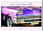 Best of Fairlane 500 - Ein Ford mit Flossen in Kuba (Tischkalender 2024 DIN A5 quer), CALVENDO Monatskalender
