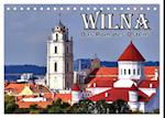 Wilna - Das Rom des Ostens (Tischkalender 2024 DIN A5 quer), CALVENDO Monatskalender
