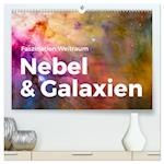 Nebel & Galaxien - Faszination Weltraum (Premium, hochwertiger DIN A2 Wandkalender 2024, Kunstdruck in Hochglanz)