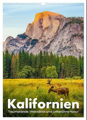 Kalifornien - Traumstrände, Weltstädte und unberührte Natur (Wandkalender 2024 DIN A3 hoch)