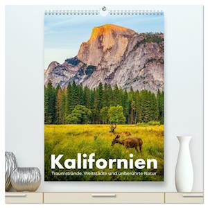 Kalifornien - Traumstrände, Weltstädte und unberührte Natur (Premium, hochwertiger DIN A2 Wandkalender 2024, Kunstdruck in Hochglanz)