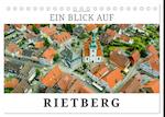 Ein Blick auf Rietberg (Tischkalender 2024 DIN A5 quer)