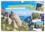 Montserrat Wanderung (Wandkalender 2024 DIN A4 quer)