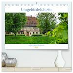 Umgebindehäuser in der schönen Oberlausitz (Premium, hochwertiger DIN A2 Wandkalender 2024, Kunstdruck in Hochglanz)
