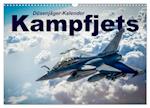 Kampfjets - Düsenjäger-Kalender (Wandkalender 2024 DIN A3 quer)