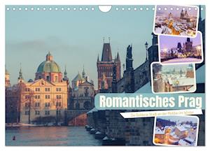 Romantisches Prag (Wandkalender 2024 DIN A4 quer)