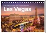Las Vegas - Die Hauptstadt der Unterhaltung. (Tischkalender 2024 DIN A5 quer)