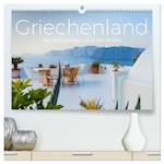 Griechenland - Das einzigartige Land der Antike. (hochwertiger Premium Wandkalender 2024 DIN A2 quer), Kunstdruck in Hochglanz