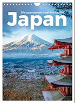 Japan - Die spannende Insel im Pazifik. (Wandkalender 2024 DIN A4 hoch)
