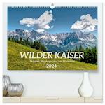 Wilder Kaiser - Skigebiet, Wanderparadies und Filmkulisse (Premium, hochwertiger DIN A2 Wandkalender 2024, Kunstdruck in Hochglanz)