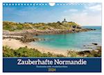 Zauberhafte Normandie: Frankreichs wilde, wunderbare Küste (Wandkalender 2024 DIN A4 quer)